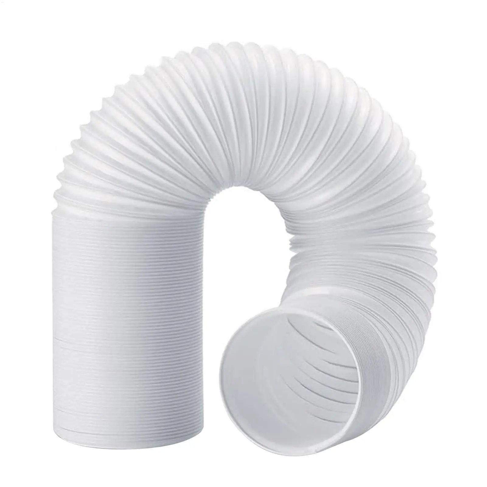 Air Conditioner ท่อเชื่อมต่อ Fit แบบพกพาแบนเครื่องปรับอากาศท่อไอเสียอะแดปเตอร์ 5.1in 5.9in เส้นผ่านศูนย์กลาง Vent Tube Coupler