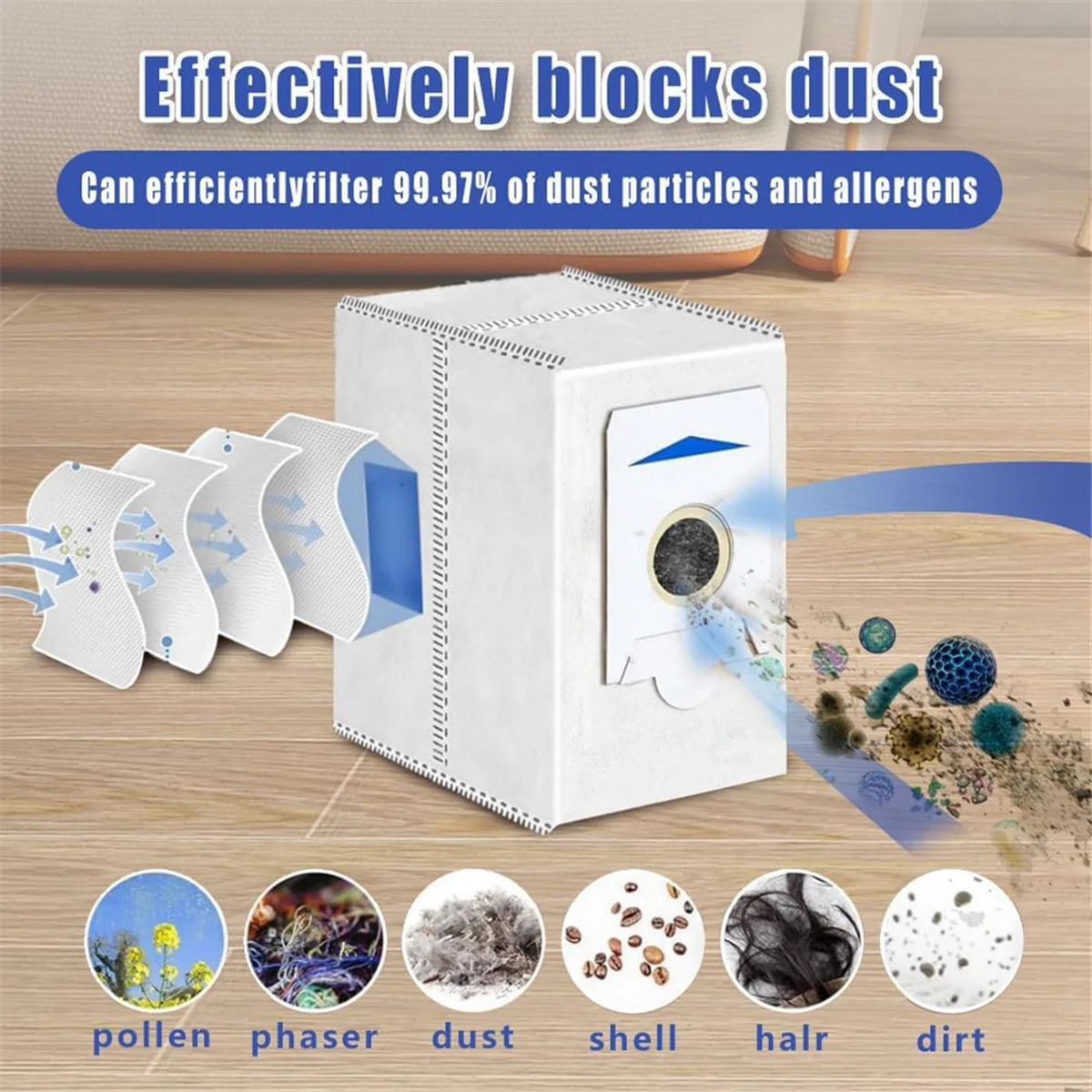 N95RFor ECOVACS DEEBOT T30S/ T30S Combo/T30 Omni/T30 PRO Omni Robot Vacuum Accessories Main Side Brush Mop Filter Dust Bags