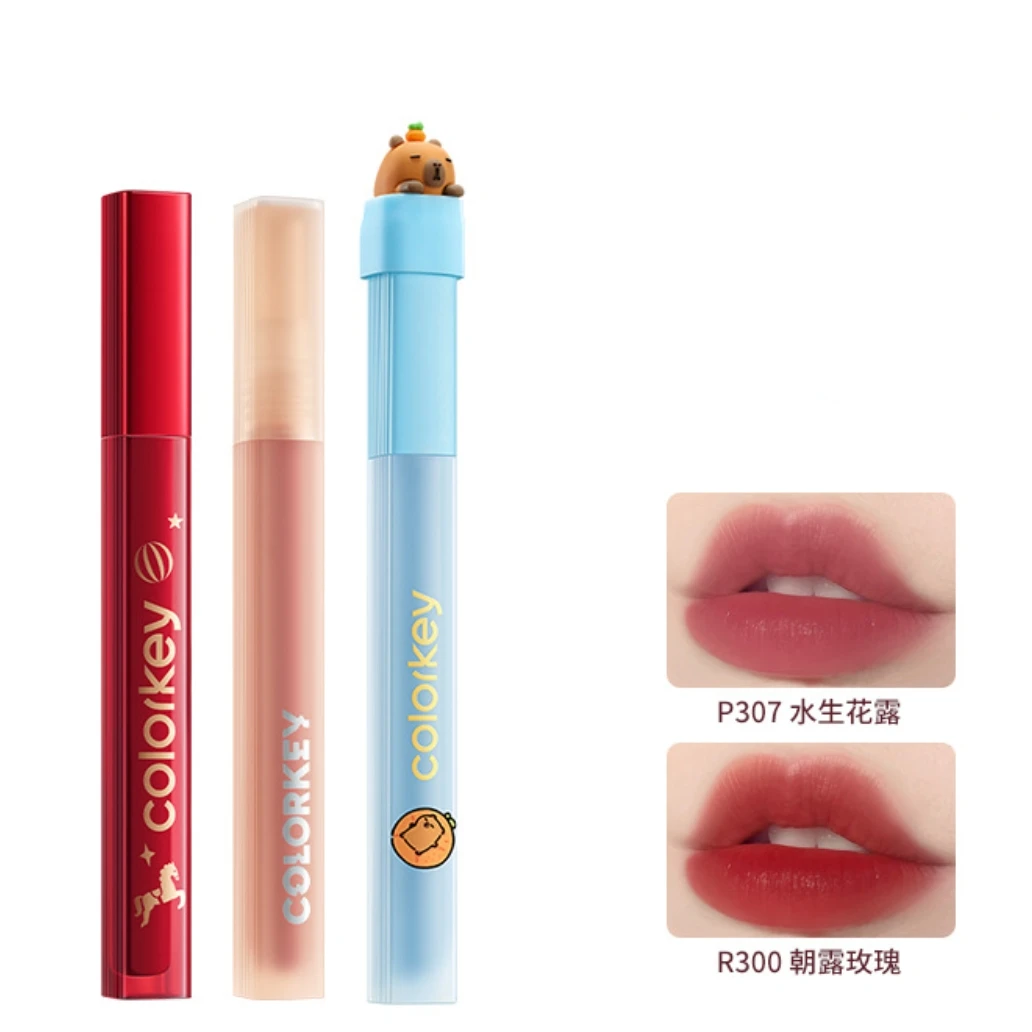 Colorkey Water Mist Lip Tint Liquid Lipstick 2026 New Year Color Lip Gloss Moisturizing Colored Makeup Cosmetics