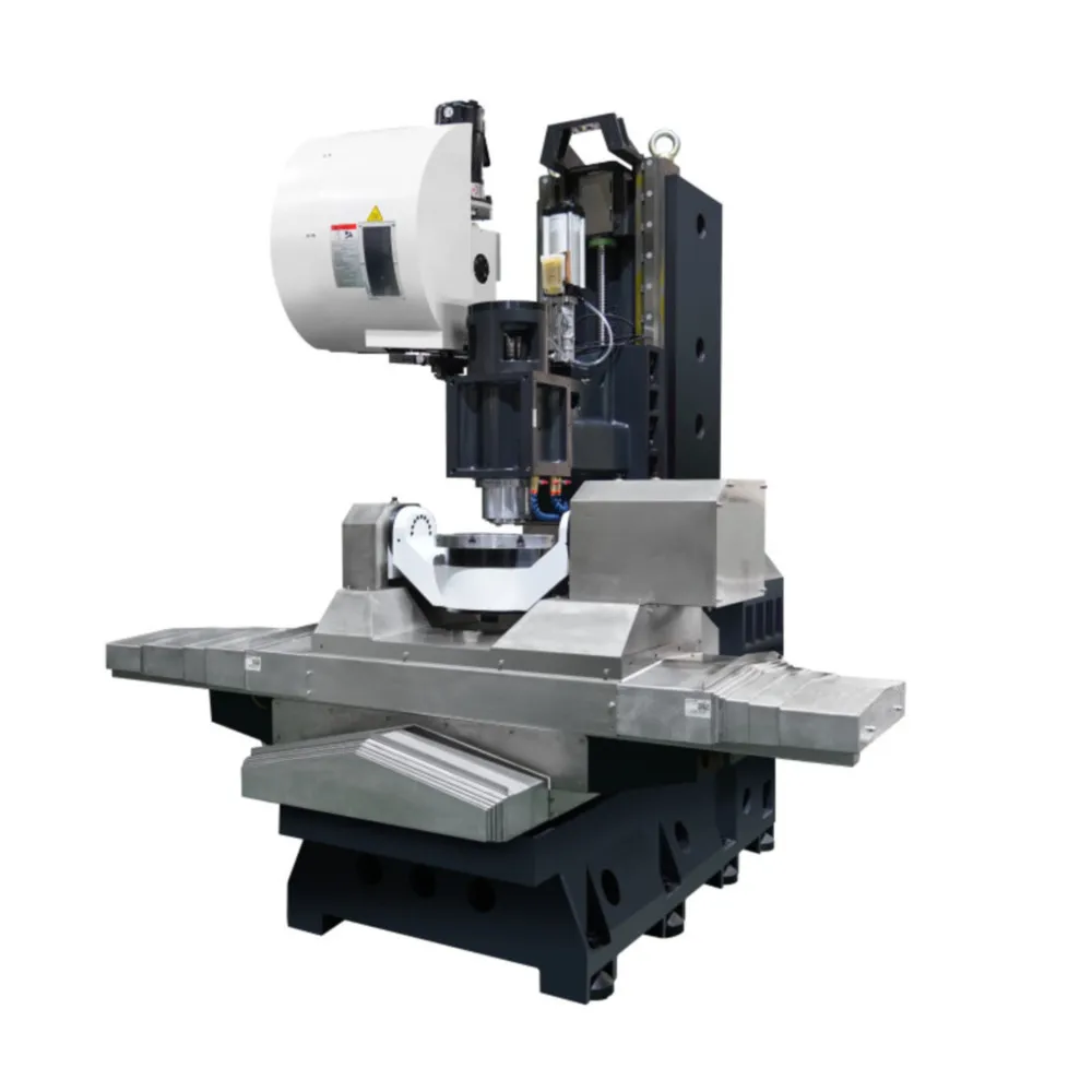 Five Axis Vertical Milling Machine  Capable of Forming Complex Curved Surfaces in One Go