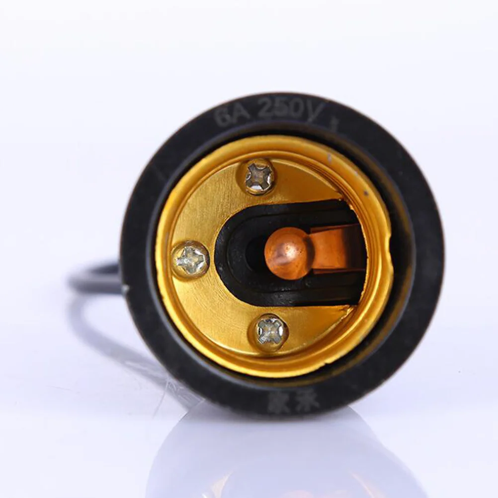 

10Pcs E27 Screw Lamp Holder Waterproof Light Base Easy Install Socket for Home Bar Restaurant Ceiling Chandelier DIY Project