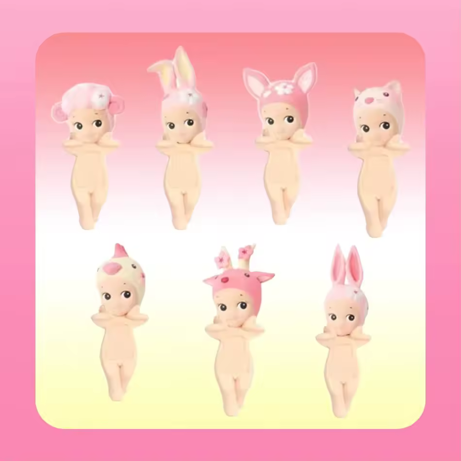 2025 Sonny Angel Cherry Blossom Series Hippers Blind Box Mini Figure Doll Cute Anime Mystery Box Toy for Fans Ornaments Gifts - AliExpress 