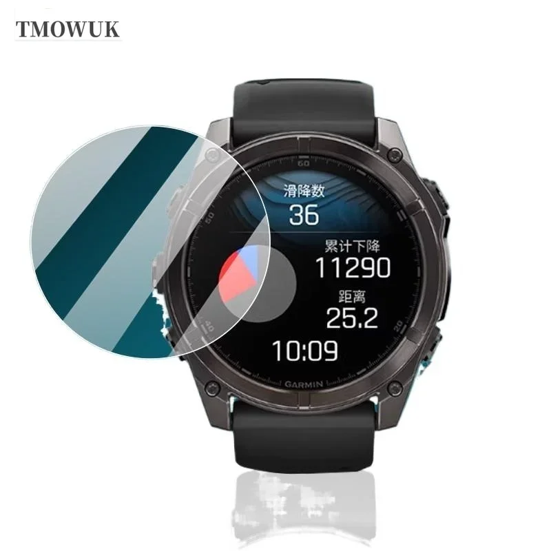 

For Garmin Quatix 8 Quatix8 47mm 51MM Tempered Glass Screen Protector Watch Film HD Clear 9H Anti-Scratch Accessories