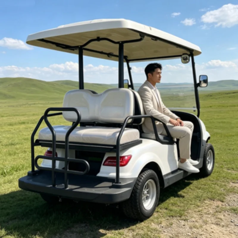 Brand New 4-Wheel High-Speed 60V Lithium Battery Electric Golf Cart Off-Road Vehicle DOT CE Certificate 12 Inch Tires Bumper
