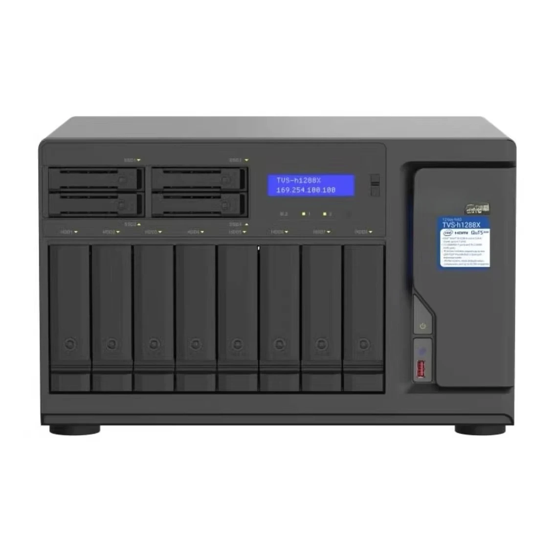 High Performance Tvs-h1288x Nas Storage Server