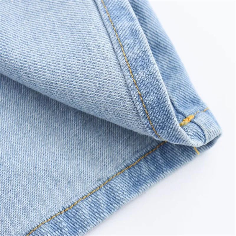 Combinaison en denim dos nu pour femmes, col frontal, rétro, fibre, mode décontractée, été, nouveau, 2024