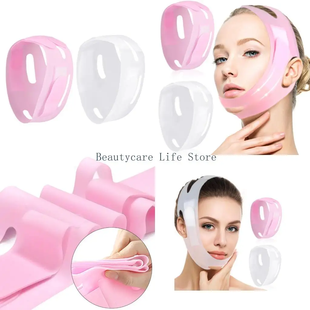 652Cダブルチンレディューサーあご上のマスクフェイスリフティングベルトvシェイプスリミングフェイスマスク