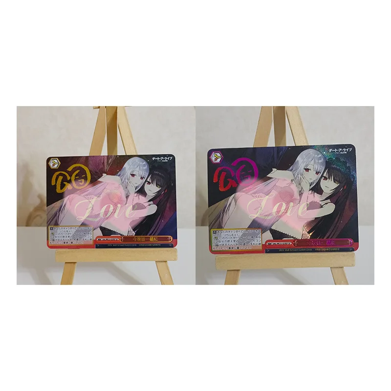 Diy Zelfgemaakte DATUM EEN LIVE Japanse Animatie Tokisaki Kurumi Yatogami Tohka Tobiichi Origami Collectie Kaart Speelgoed Gift