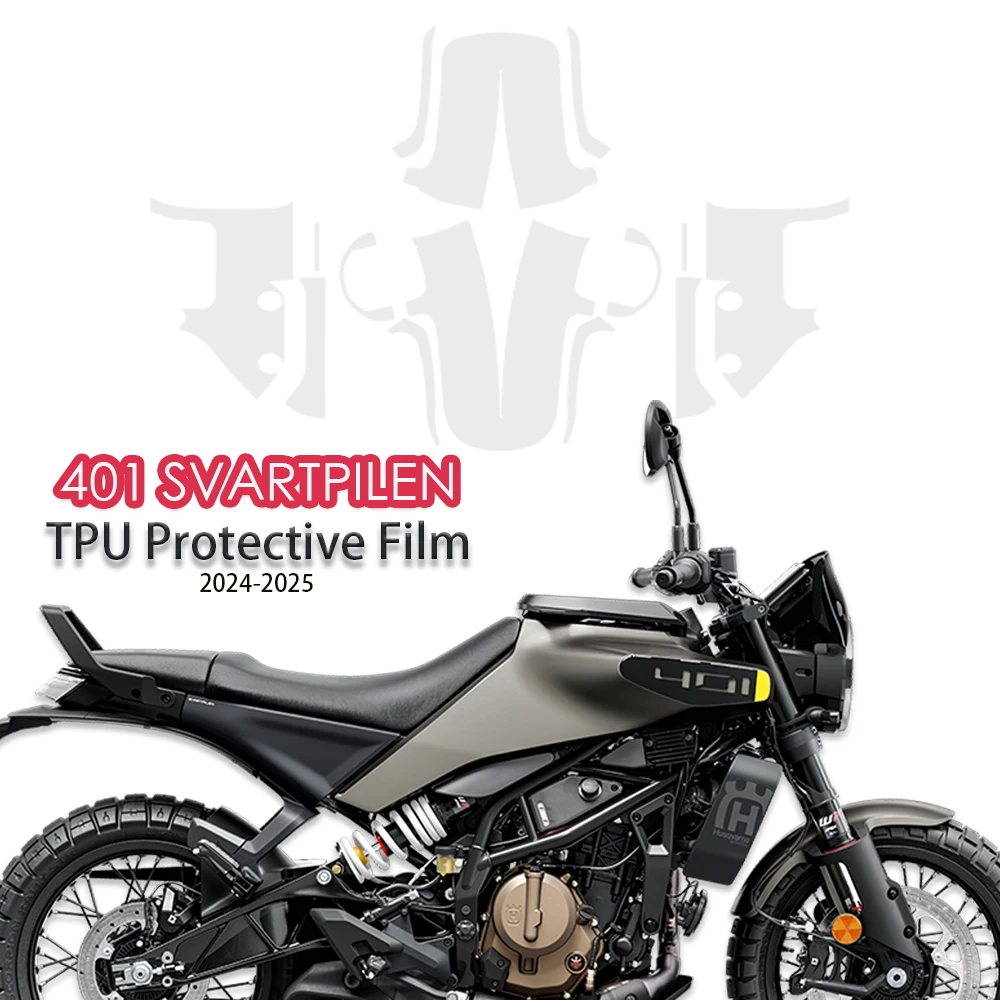 

PPF FOR Husqvarna 401 Svartpilen 2024-2025 TPU Protective Film Husqvarna 401 Self-Healing Paint Protection GLOSSY MATTE STICKERS