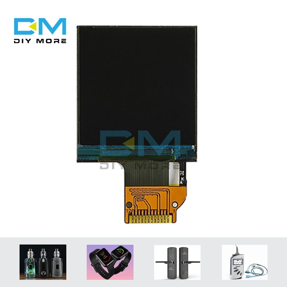 Imagem -04 - Tft Lcd Display Screen Module hd Cheio Colorido 80*160 St7735 Drive ic 13pin Spi Ips 096 3.3v