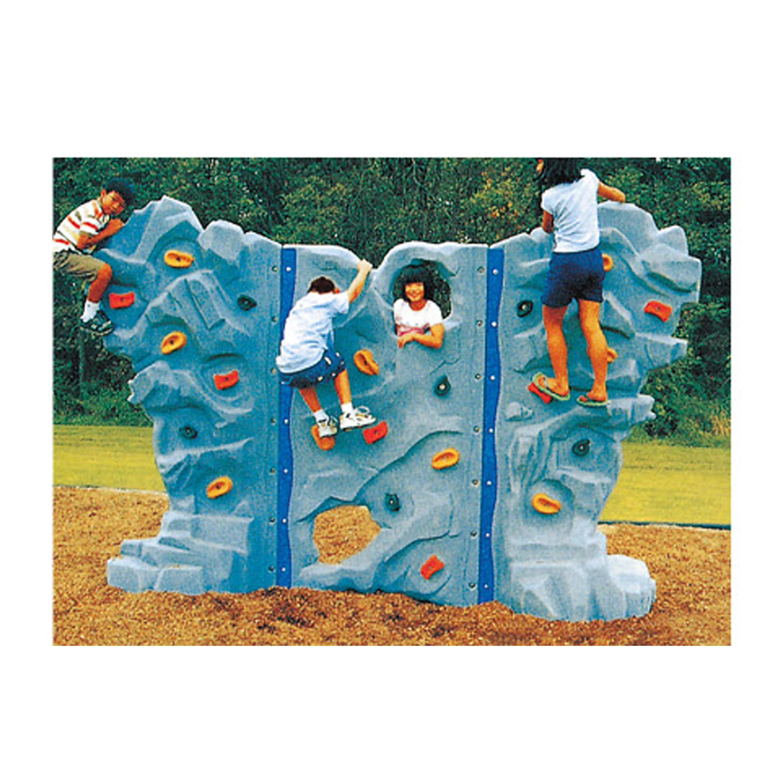 Outdoor Adult and Children's Climbing Walls Can Expand the Range of Amusement Facilities.
