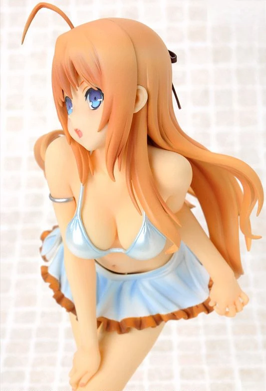 Mayo Chiki! 100% Original genuine 22cm Konoe Subaru Swimsuit beauty PVC Action Figure Anime Figure Model Toys Figure Collection