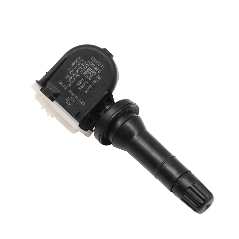 Sensor de presión de neumáticos de 1/4 piezas, TPMS 13598771 315MHz para Buick Enclave 2017 GMC Acadia 2016 2017