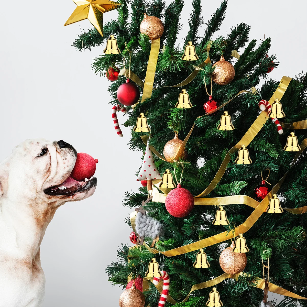 

1Set Christmas Jingle Bells Pendant Hanging Ornaments Decorative for Tree Window Wedding Party Christmas Jingle Bells