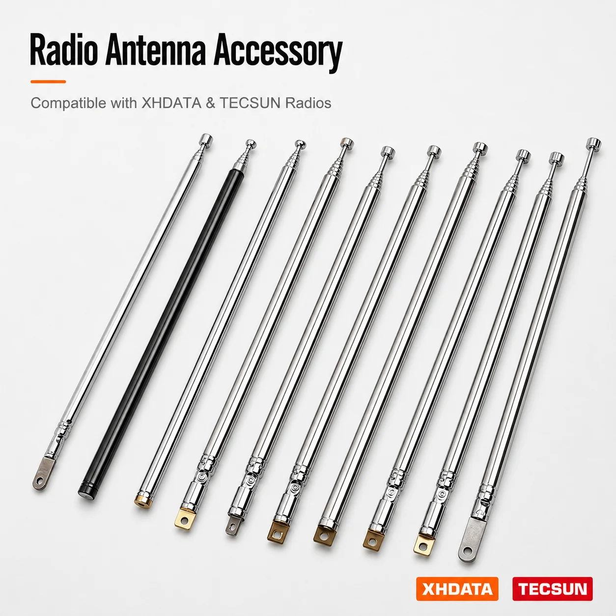 Diy Electronics Radio - Radio Antenna Replacement Accessory 360° Rotating