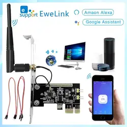 Wifi PC Interruttore di alimentazione Modulo relè di avvio remoto del computer Telecommuting PICE Funziona con Alexa Google Alice Ewelink Tuya Smart Life