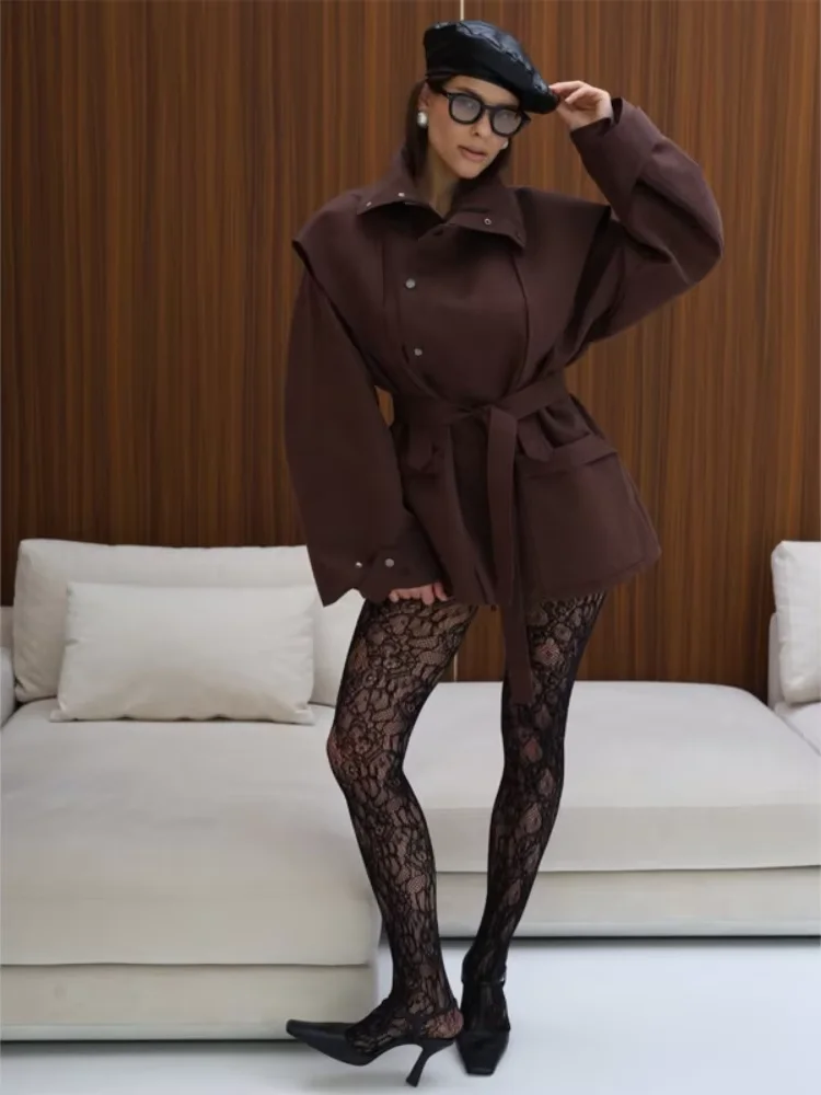 Jas Hujan Crop Oversized denga - Women'S Fashion Edgy ulasan dan harga