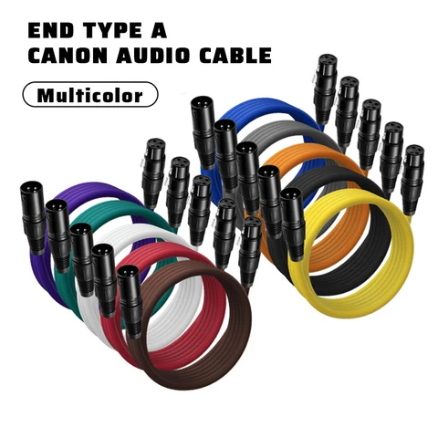 Кабель UTHAI NZT Cannon Line XLR для микрофона и микшера, балансный удлинитель