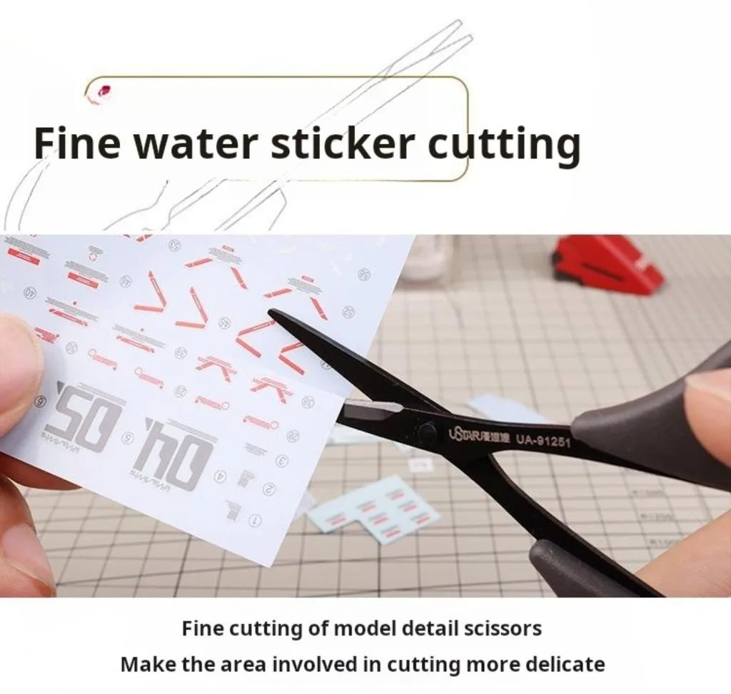 Ustar UA-91251 نموذج أدوات غرامة التفاصيل مقص قطع شريطٌ لاصق خاص قطع الجمعية هواية اليدوية DIY بها بنفسك الملحقات #5