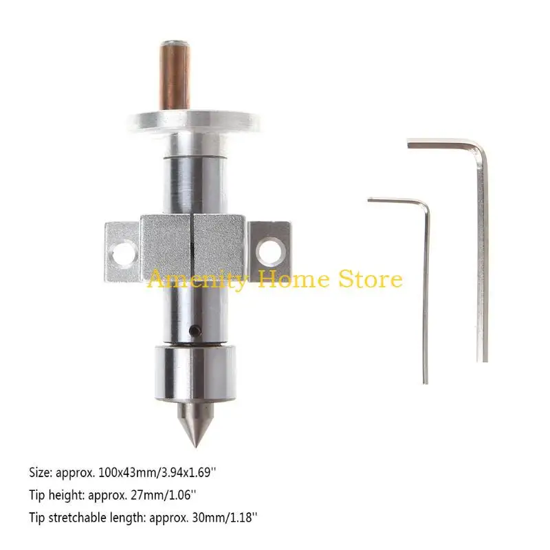 F26C قابلة للتعديل مزدوج المحمل الحية المركز الدوار DIY وجع مخرطة مصغرة