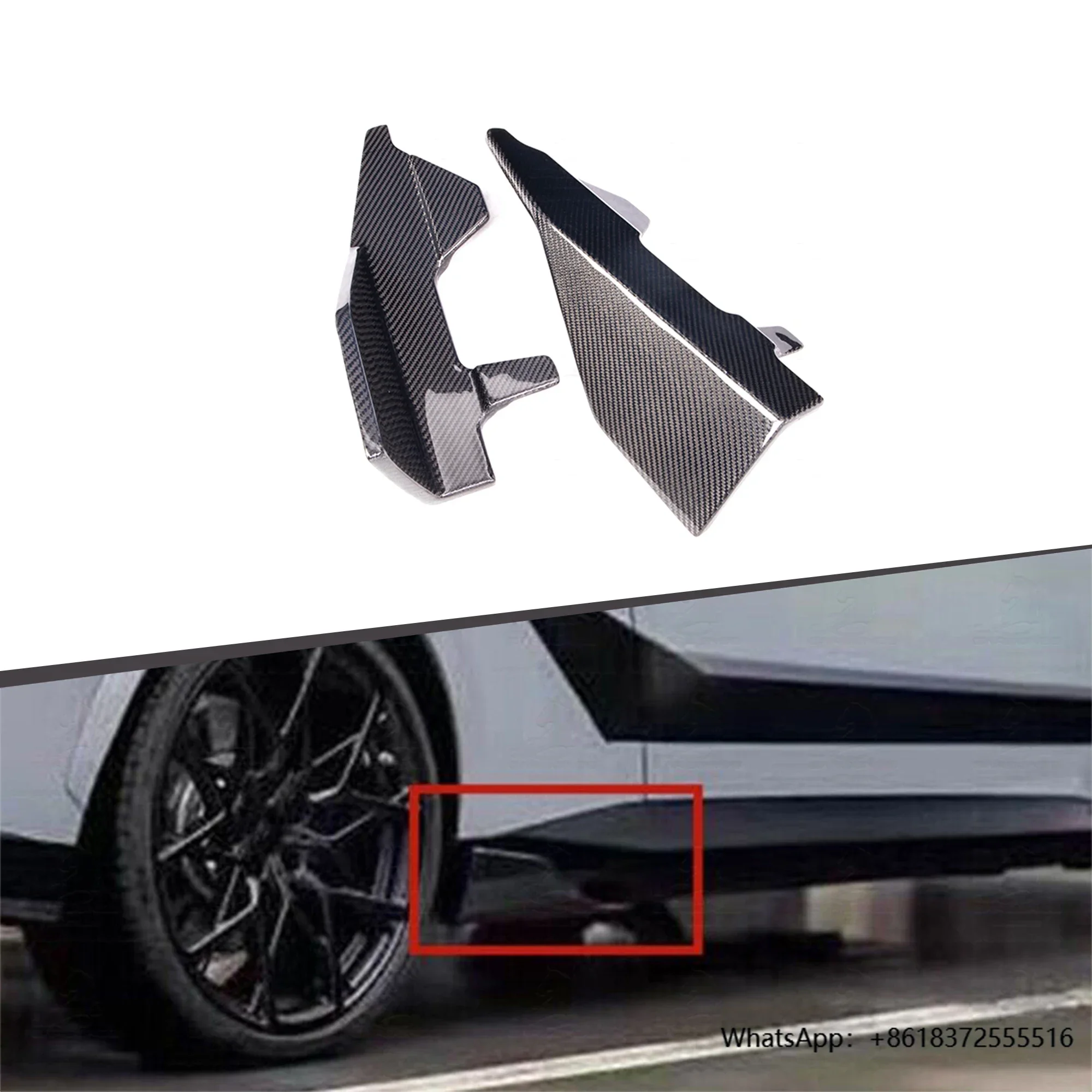 

X Auto Carbon Fiber Body Kit Side Skirt For 2 Series G42 MP Type Carbon Fiber Side Skirts 2022+