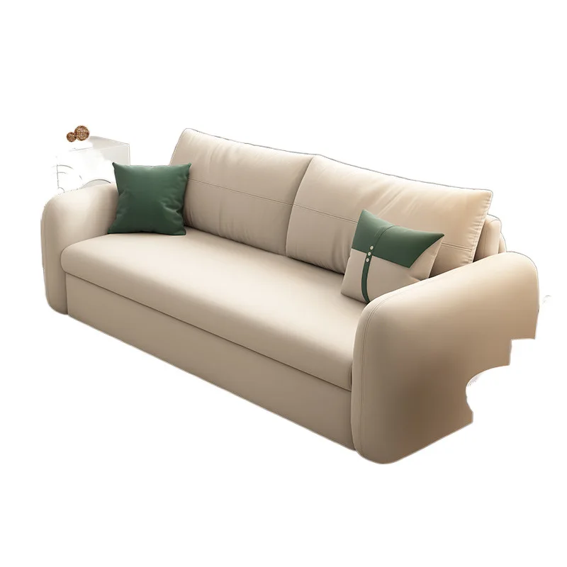 

Sofa bed, dual-use, foldable, push-pull, retractable, integrated, living room