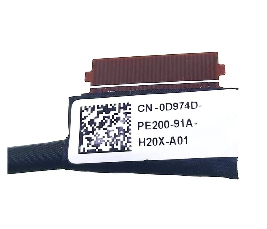 Cable flexible de repuesto para pantalla LCD LED de Dell Inspiron 13-5370 Vostro 5000 5370 V5370 0D974D, nuevo