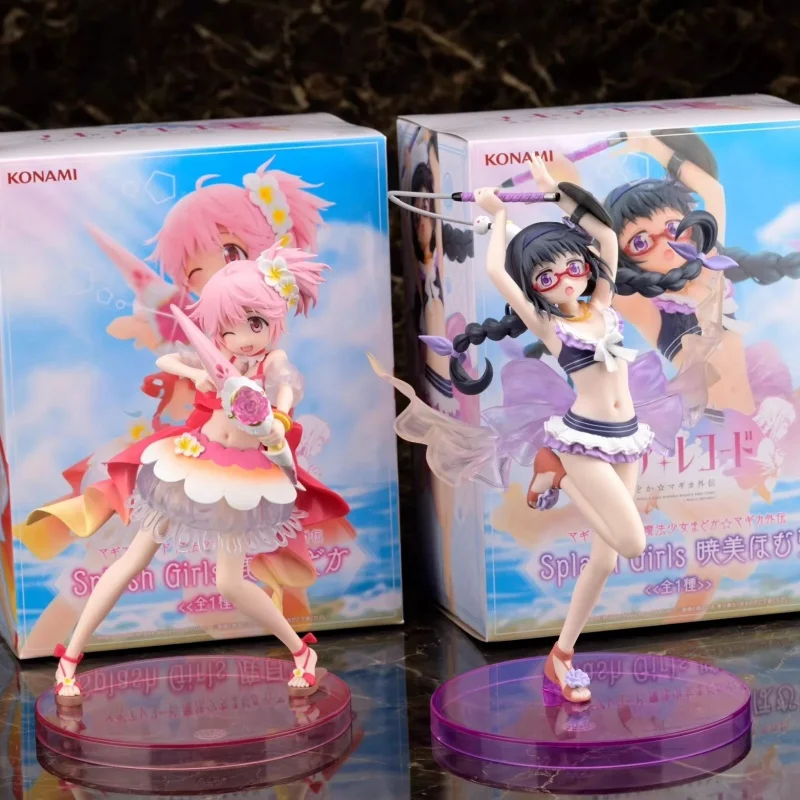 

Коннами Пуэлла Маги Мадока Магика: Фигурка-модель 1/8 Канамэ Мадока и Акеми Хомура, статуэтка, кастомизированная игрушка