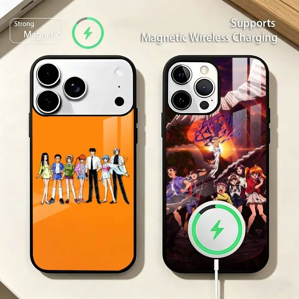 

Fantasy Anime J-Jigoku Sensei Nube Phone Case For iPhone17,16,15,14,13,12,11 Plus,Pro Allows magnetic wireless charging