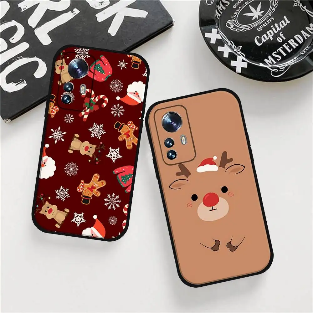 الزواج عيد الميلاد قضية الهاتف ل Xiaomi Redmi 13 12 13 12C 14C Redmi ملاحظة 14 13 12 برو زائد 12S 11S 11 10S غطاء ناعم #3