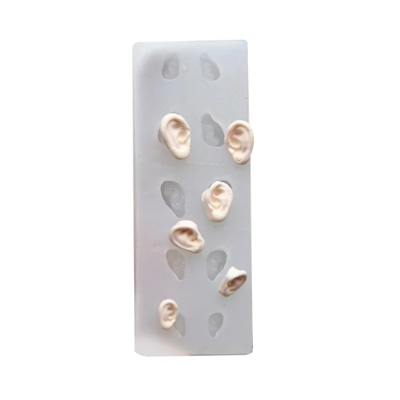 Universal Use Ear Silicone Mould Pottery Clay Ear DIY Light Clay Molds