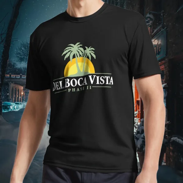 Del Boca Vista Retirement Community Logo T-Shirt Funny Size S to 5XL