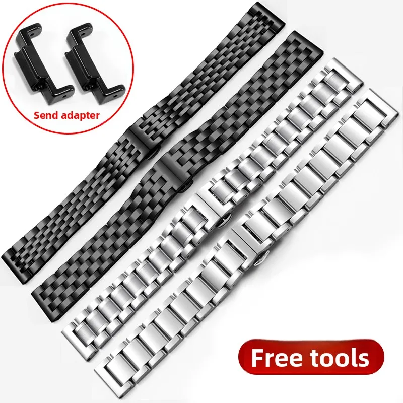 

Stainless Steel Watch Strap for Casio Small Steel Cannon GM GA 100 110 2100 Small Square Stainless Steel Bracelet