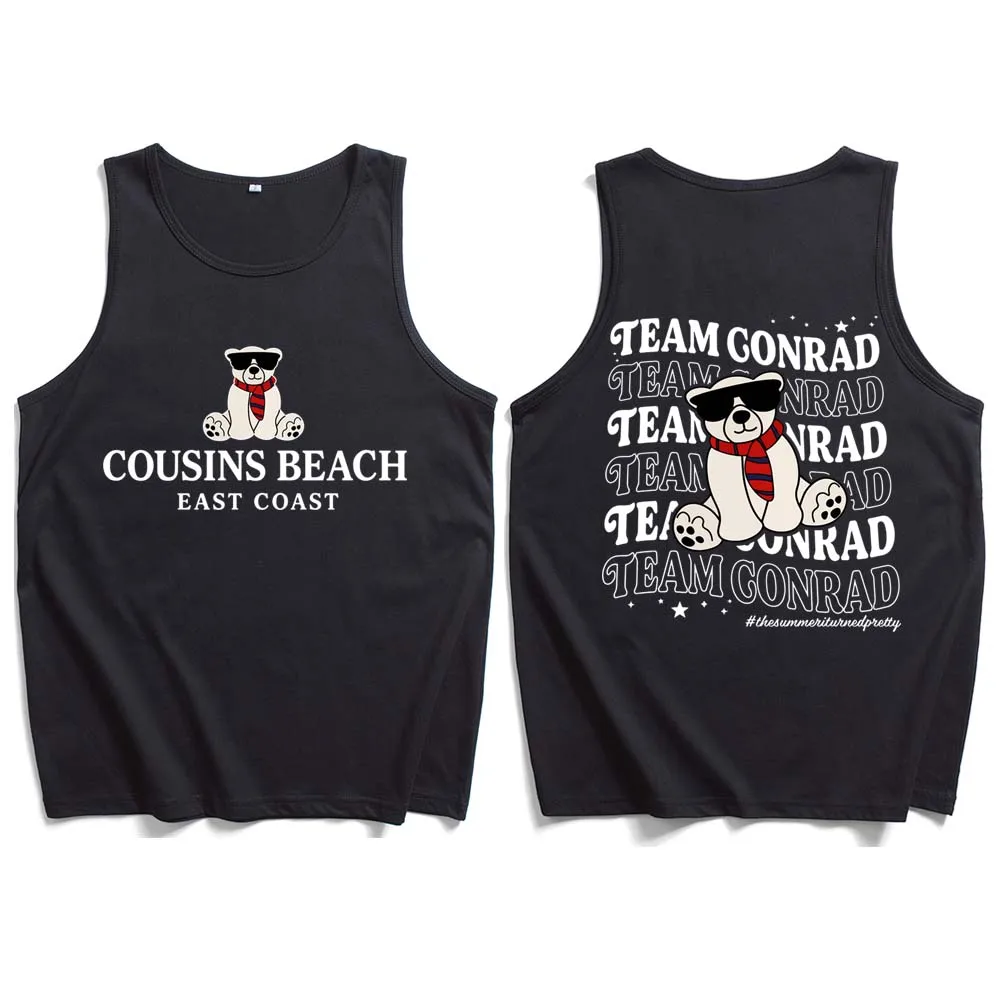 Belly Jeremiah Cousins Beach Team Conrad Junior Mint Bear camisetas sin mangas camisa hombre mujer ropa de calle chaleco