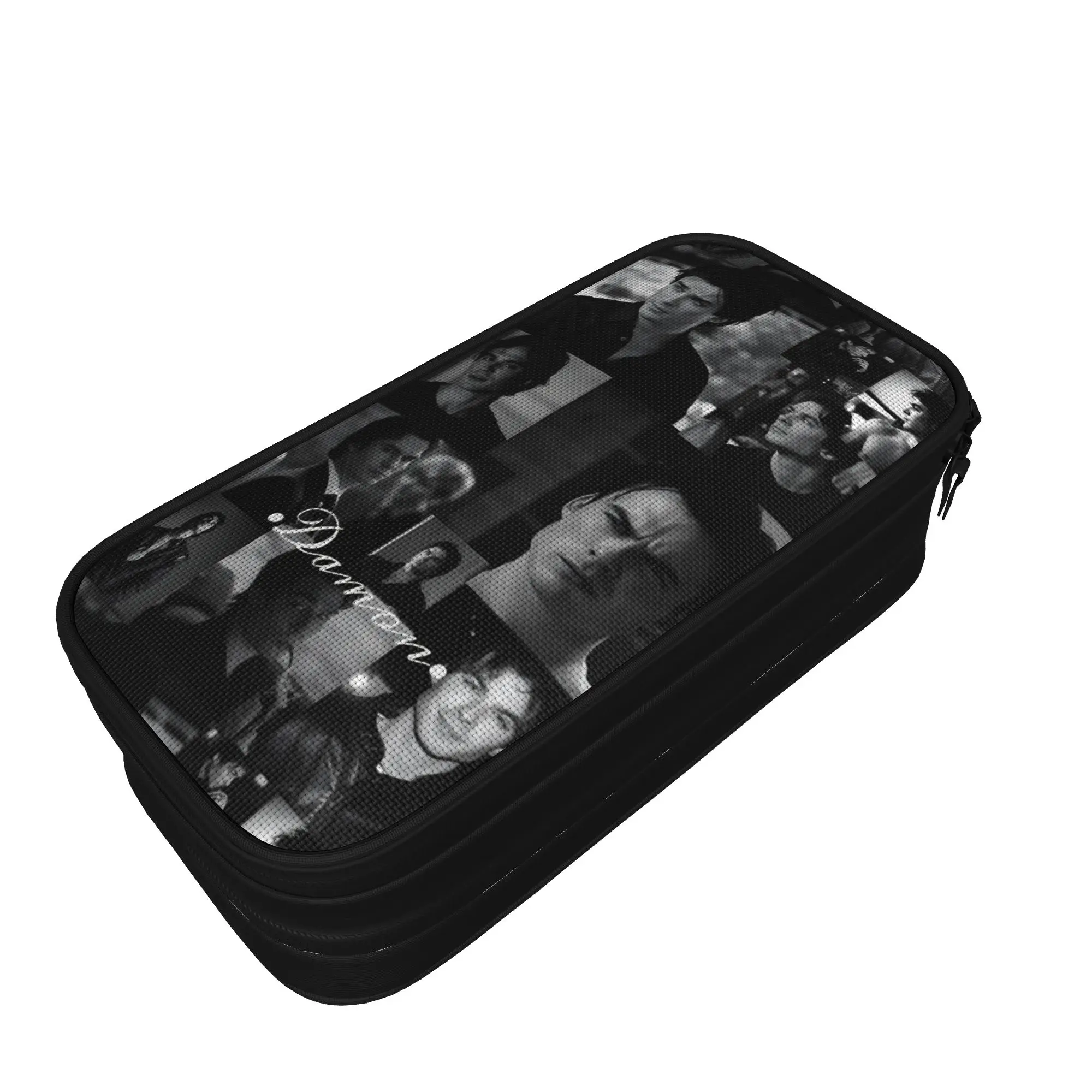 Fashion The Vampire Diaries Damon Salvatore TV Series Pencil Case  Pencilcases for Student BagsGift Stationery,
