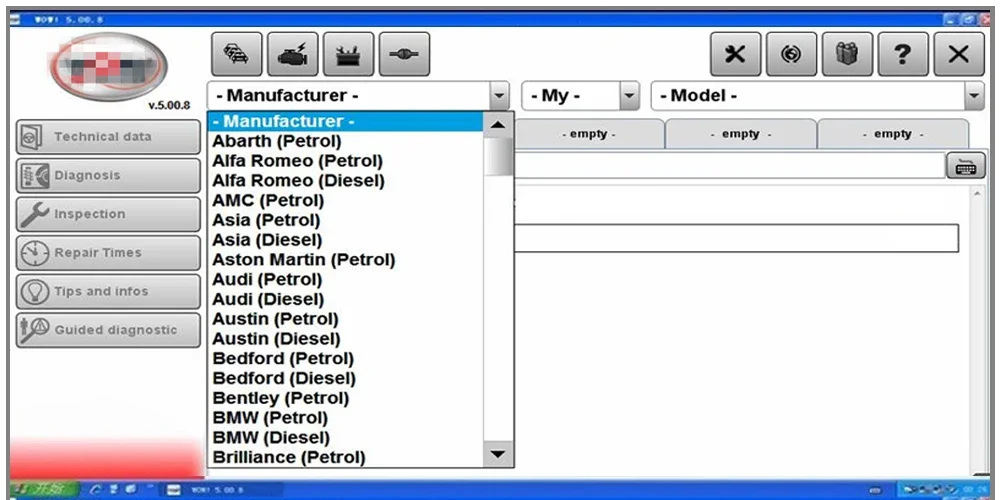 أداة تشخيص Wow Snooper Wurth V5.008 R2 Obd2 الماسح الضوئي شاحنة سيارة بلوتوث مع keygen vd ds150 دلفيس فرنسا 2023 2024