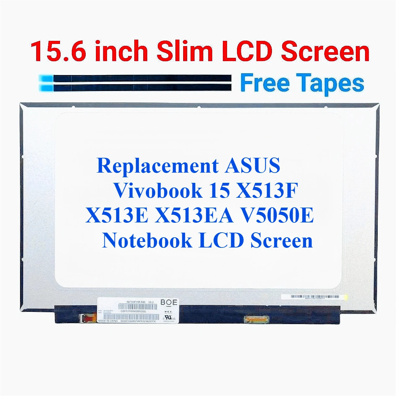 

For ASUS Vivobook 15 X513F X513E X513EA V5050E Notebook LCD Screen