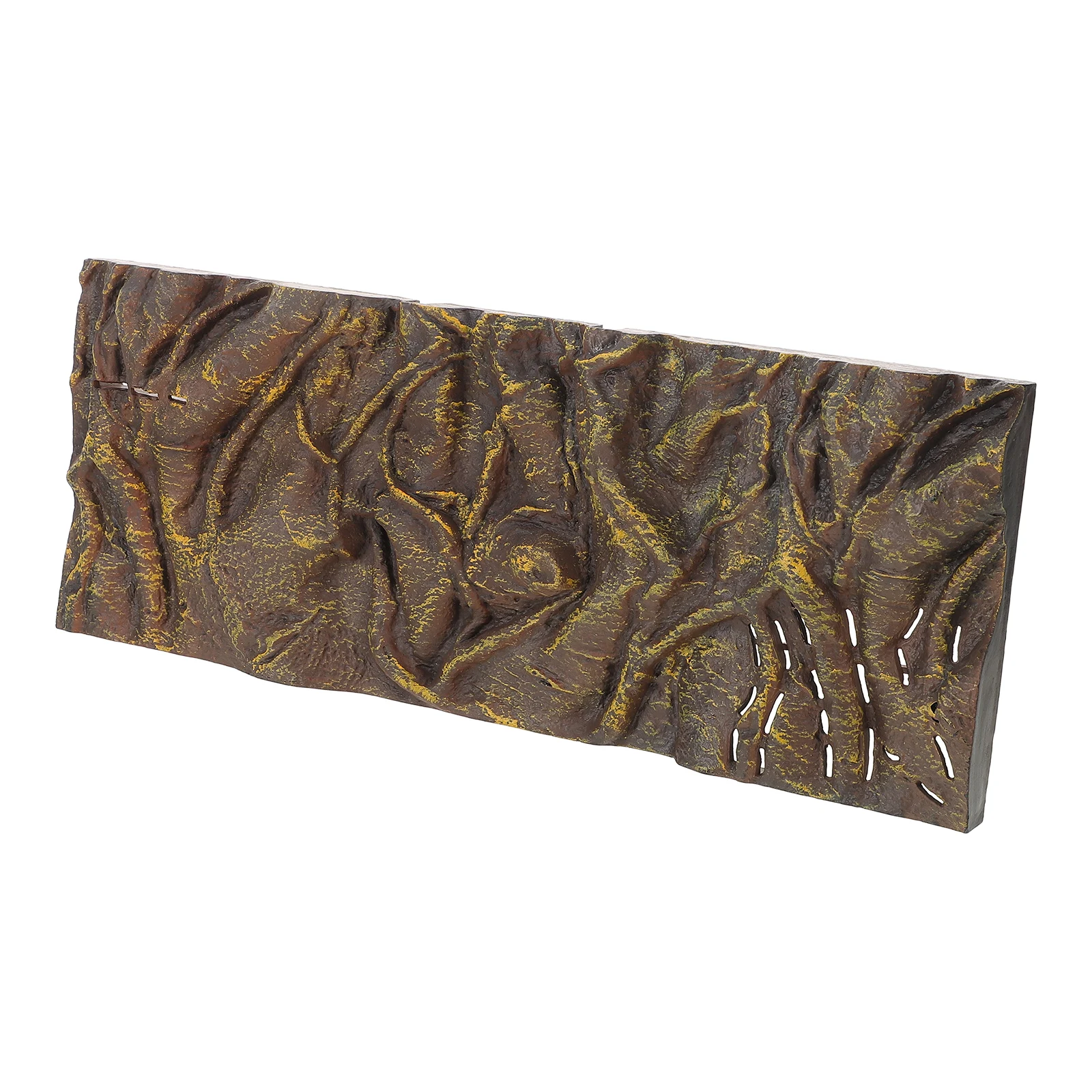 

Realistic Snake Bark Decorative Terrarium Background Board for Fish Tank Reptile Accessories 3D Aquarium Scene Eco Decor