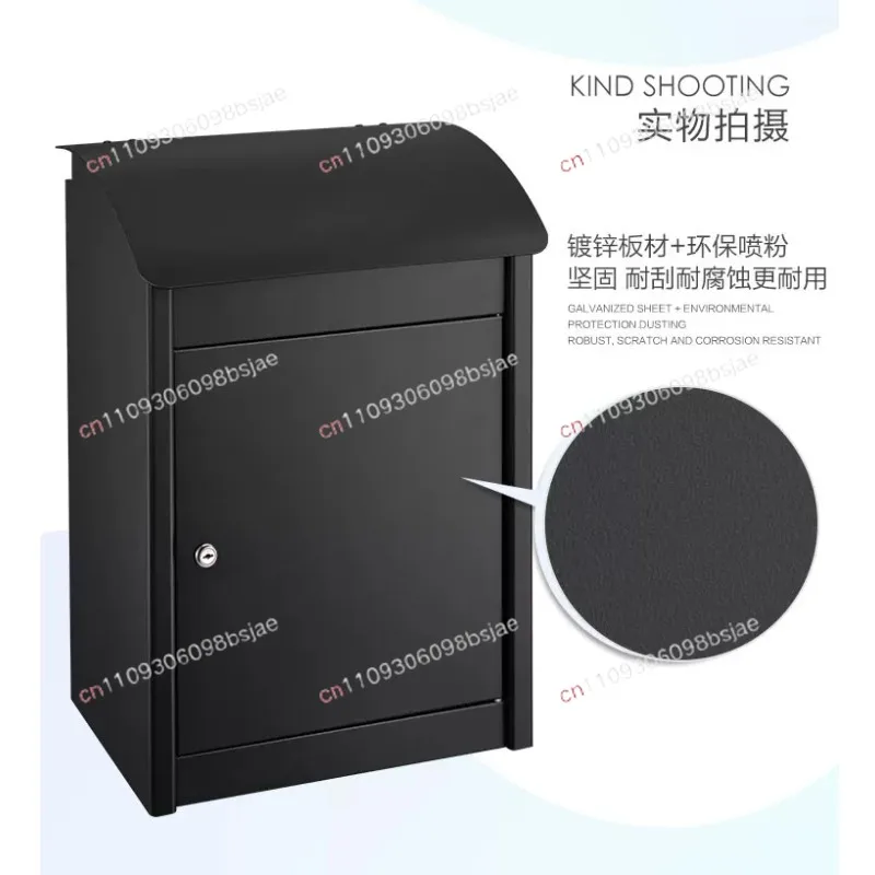 Outdoor express cabinet, storage box at the door of the home, contactless receipt, small parcel box can be hung on the wall.