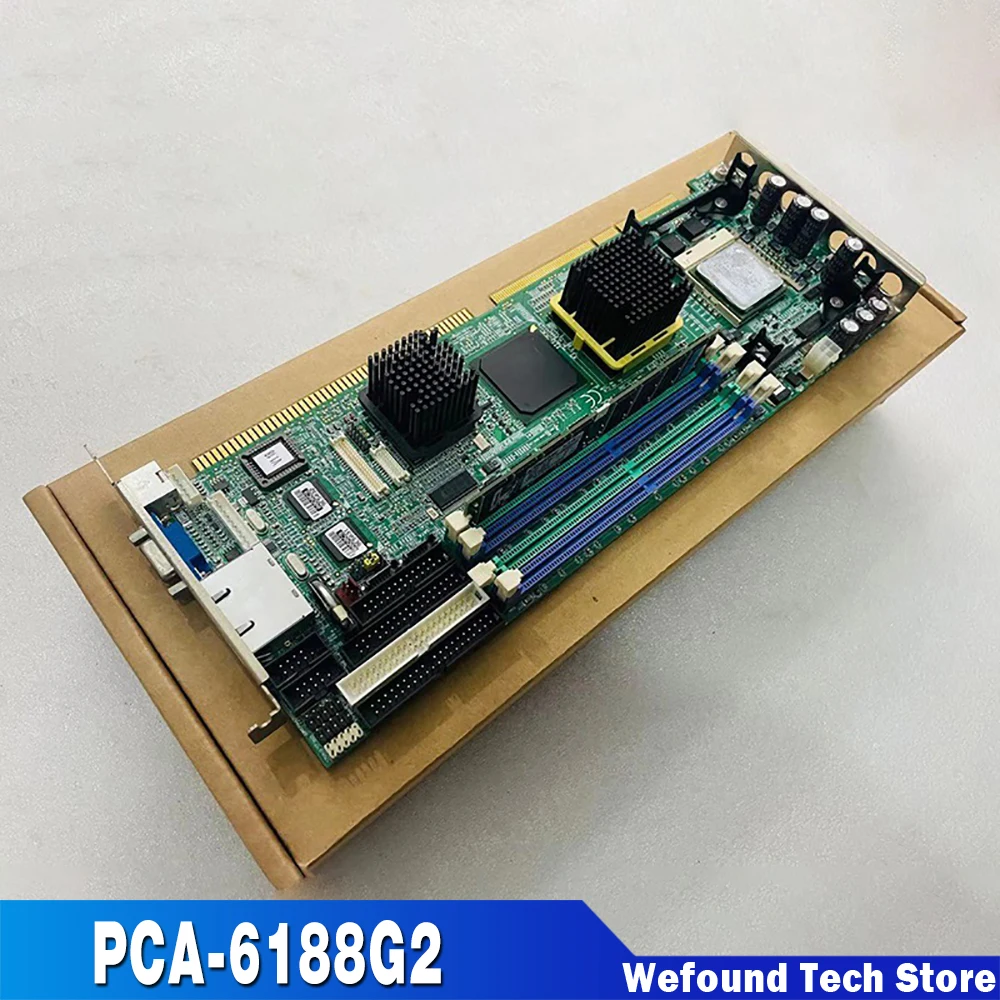 Original For ADVANTECH PCA-6188 REV.A1 Industrial Computer Motherboard Dual Network Ports High Quality Fully Tested PCA-6188G2