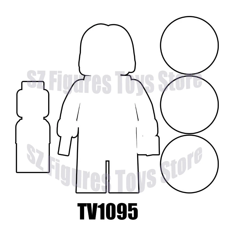 

1 шт., строительные блоки, серия TV6212 TV1095 TV1096 TV1097 TV1098 TV1099 TV1100 TV1101 TV1102 MOC, игрушки «сделай сам»