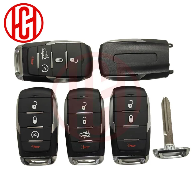 OHT-4882056 4A 433MHZ PCF7939MA Chip Keyless Go Car Remote Key 68291687AD For Dodge RAM 1500 TRX Pickup 2019 2020 2021