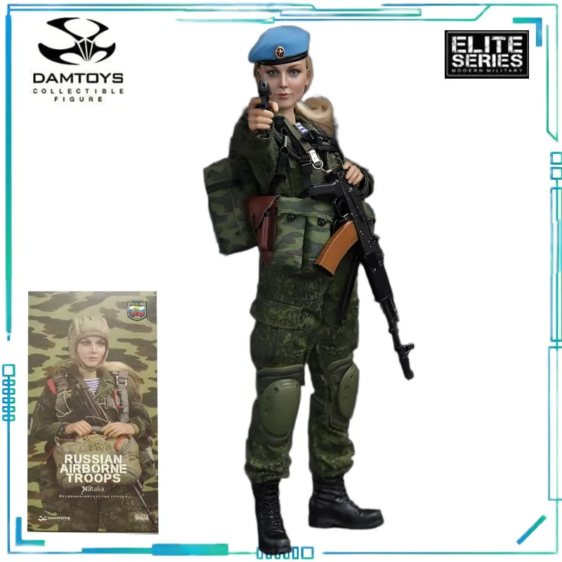 

DAMTOYS Genuine ELITE SERIES Series Russian VDV Airborne Troop Natalia Movable Finished Product Model Collectibles Boy's Gift