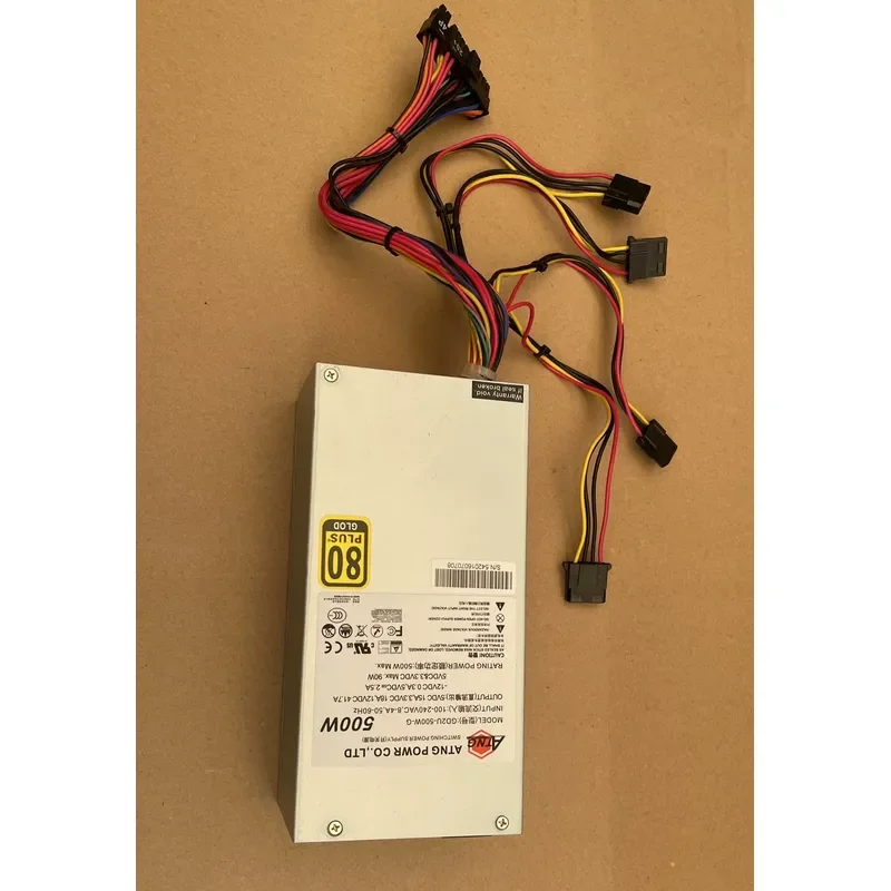 for Hongyuan GD2U-609W-G 2U Industrial Computer Custom Machine NAS Special Power Supply