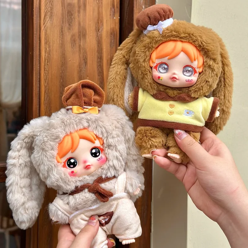

Оригинальная виниловая плюшевая глухая коробка серии Amy Sweet Spring Chef, рюкзак с вращающимися глазами, подвеска, загадочная коробка, кавайный подарок для девочек