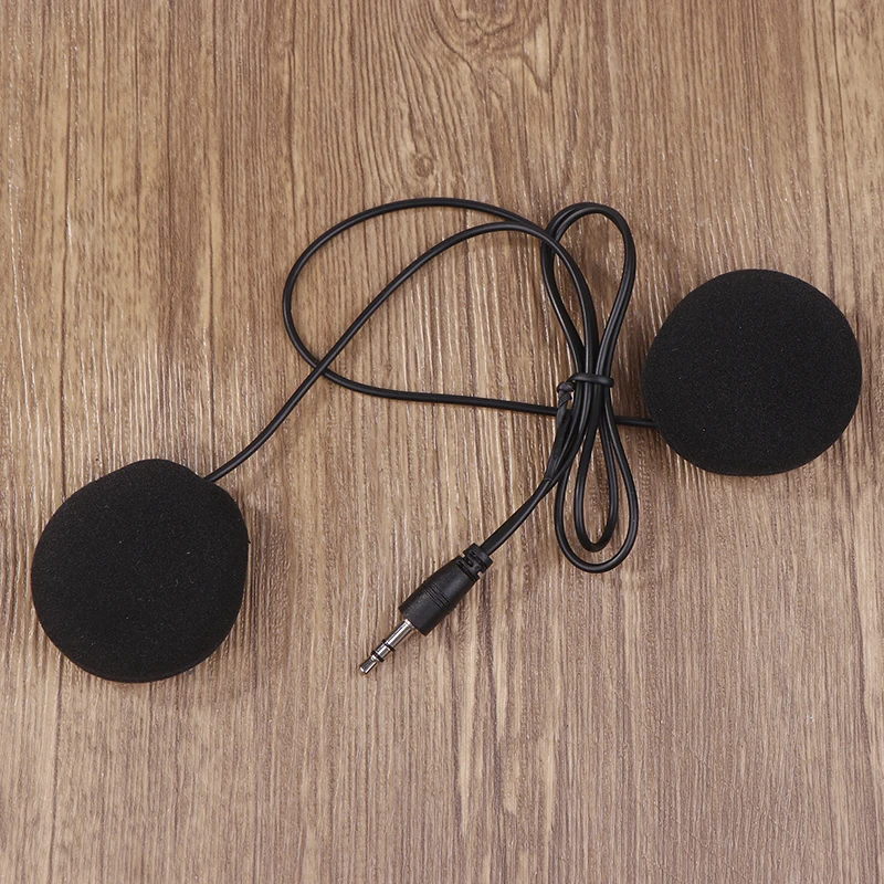 For Cardo Freecom/Spirit Motorcycle Helmet Bluetooth Intercom Soft Wire Microphone Wire Microphone And 3.5mm Speaker