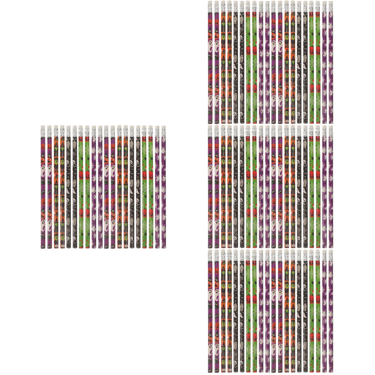 

4 шт. карандаш для Хэллоуина, карандаши из липы, студенческие канцелярские принадлежности, большая емкость, практика для взрослых, живопись, письмо, эскиз