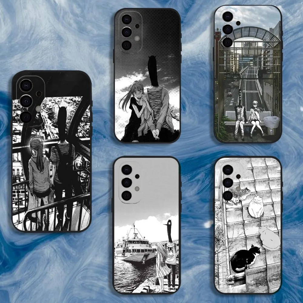 

Goodnight Punpun Phone Case For Samsung S25,S24,S21,S22,S23,S30,Ultra,S20,Plus,Fe,Lite,Note,10,9,5G Black Cover