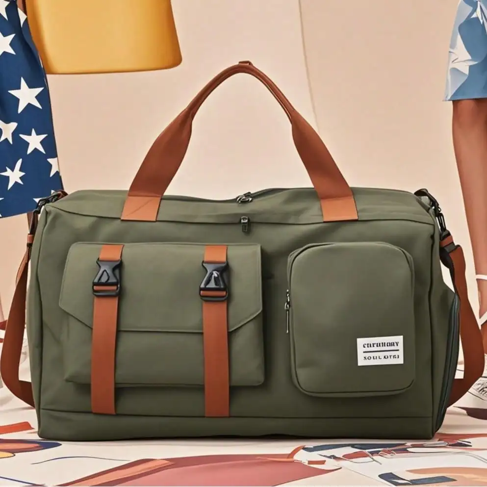Multisport Travel Bag - Convertible Gym Bags For Men And Women, Spacious Yoga Mountaineering Crossbody Bag With Shoe Compartment"