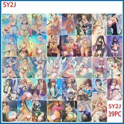 SY Anime Goddess Story DIY ACG costume da bagno Beauty glutei Closeup ragazzi gioco giocattoli carte da collezione regali di compleanno di natale